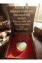 Aventurine Stone Natural Stone Heart Model Necklace with Wooden Box - 2