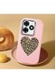Infinix Smart 8 Pro Compatible Case Camera Protector Pink Silicone Couple Phone Case Heart Pattern - 2