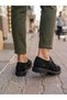 Genuine Suede Leather, Very Stylish Men's Loafer Shoes, Genuine Leather Inside and Outside, Double Buckle (237-238-562-563) - 3