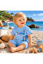 Baby Boy Towel Fabric Shorts Set (9-12-18 Months)