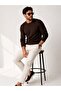 Premium Circular Neck Terry Knit Sweater - 3