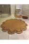 Wicker, Jute, Kilim, Doormat, Kitchen Rug, Bathroom Mat, Carpet, Floor Mat, 4-Piece Set for Apartment - 2