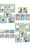Licensed Bluey Funny Yummy Sticker Collection 20 Pack (100 Stickers) - 3