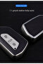 Volkswagen Compatible Golf, Passat, Tiguan, T-Roc, Taigo, Touareg, Caddy, Id 4, 7 Leather Look Tpu Key Case Cover (Silver) - 4