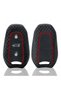 Silicone Key Case Cover for Peugeot 208 308 408 508 2008 3008 5008 Rıfter Stripe Patterned (1 Piece)