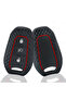 Silicone Key Case Cover for Peugeot 2008 3008 4008 5008 208 308 408 508 Rifter with Stripe Pattern(1 Pcs) - 4