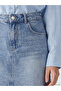 Esvab • Modern & Distinctive Stoned Mini Jean Skirt - 3