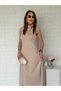 A-Line Sleeveless Midi Modal Dress - 4