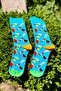 Unisex Ice Cream Patterned Colorful Socket Socks - 5