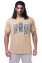 Men's Oversized Enjoy Every Moment Printed Lycra Crew Neck T-Shirt, Suitable for Weight Ranges 115-175 kg - 4