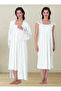 Maternity Pajamas and Nightgown Set with Breastfeeding Feature, 4-Piece Set - 3