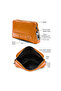 Leather Fingerprint Lock Bag for Men And Women Hand Bag Male Long Money Wallets Mobile Phone Pouch Smart Lock System Clutch Bag - 3