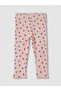 Lcw Baby Ecru Rabbit Printed Baby Girl Set - 4