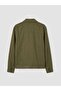 Lcw Vision Green Loose Fit Shirt Collar Men's Jacket - 6