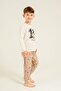 Boy's Speedway Racing Club White Long Sleeve Pajama Set Rp3875-C-V1 - 5