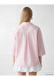 Nevavm Striped Linen Blend Women's Shirt with a Difference - 4