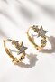 Rebecca Starry Huggy Hoop Earrings
