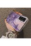 Samsung Galaxy A05S Compatible Silicone Edge Hard Back Case Couple Phone Case Butterfly Pattern - 4