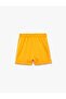 Elastic Waist Viscose Blend Shorts