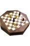 Wooden Octagon Chess Set | 23cm X 23cm