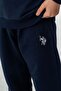 Boy's Printed Navy Blue Long Sleeve Tracksuit Set Us2607-C-V1 - 5