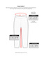 Women's Renata Elastic Waist, Pockets, Narrow Leg, Ankle Length, Regular Waist, Lycra Two-Thread Pants Black - 3