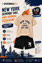 New York Harbor Printed Children's Set – T-Shirt & Shorts 2-Piece Combination |   Trendy Summer Set for Ages 1-12