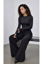 Long Sleeve Finger Detail Crew Neck Bodysuit - 5
