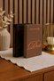Decorative Fabric Book Box Set of 2 - Hidden Storage Box Modern Home and Office Accessory