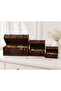 Stylish Handcrafted 3-Piece Decorative Jewelry Chest Set - 2