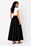 Women's poplin pocketed skirt - 4