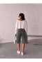 Kar Black High Waist Full Fit Cropped Denim Jeans Shorts - 2