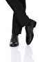 Black Lace-Up Classic Shoes - 4