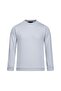 Gray Regular Fit Crew Neck 100% Cotton Sweatshirt