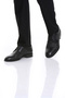Black Lace-Up Classic Shoes - 3