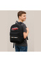 - Kids Backpack - Car - Black - 16-Inch/41cm - 8