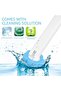 Premium WC Long Handle Cleaning Brush Set with Scented Replaceable Sponge Heads - 3