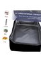 Football Themed Bento Lunch Bag , Toddler-Friendly, 3 Years+, Easy to clean - Black - 4