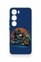 Vivo V40 Lite 5g Compatible Moto Rider Patterned Silicone Case - 3
