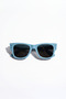 Atta Blue Black Girls' Sunglasses - 4