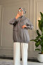6539 - Stylish, Comfortable, Casual Viva Fabric Women's Slim Summer Jacket with Hidden Pocket Detail - 3