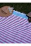 100% Cotton Striped Colorful 90X170 cm Outlet Peshtamal & Beach Towel - 3