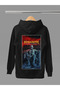 Megadeth Printed Cotton Long Sleeve Ribbed 3-Ply Hooded Rock Sweatshirt