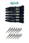 Professional Hairdresser Clamp Set 18 Pieces |   6 Pieces of 11 cm Dragon Hair Clips + 12 Pieces of 5 cm Aluminum Hair Clips |   Sectioning and Blow-Drying Tool - 2
