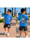 Printed Boys' Suit - Age 3/10 - 31764 - 4