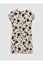 Lcw Grace Beige Floral A-Line Poplin Dress - 5