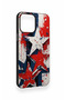 iPhone 13 Pro Max Compatible Star Flag Pattern Silicone Case - 3