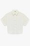 Aerobin Fabric Regular Fit Buttoned Short Sleeve Satin Shirt 6Sak60026Pw - 4