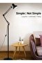 Creative Modern Flexible LED Atmosphere Standing Floor Lamp Multi-Angle Adjustable With Rotatable Black - 4