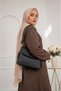 New Season Women's Bag with Column Strap and 4 Compartments 25X15Cm - 2